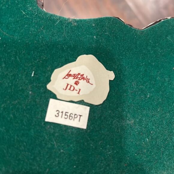 Vtg Collectibles Red Oak Winter Calf on John Deere  Christmas ERTL LOWELL DAVIS - Picture 7 of 7